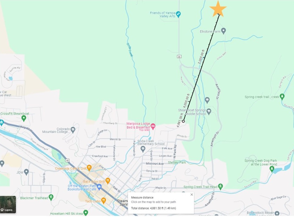 Steamboat maps